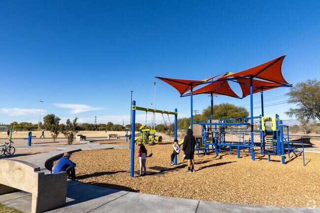 Kids love the new playgrounds at CSM Martin R. “Gunny” Barreras Memorial Park