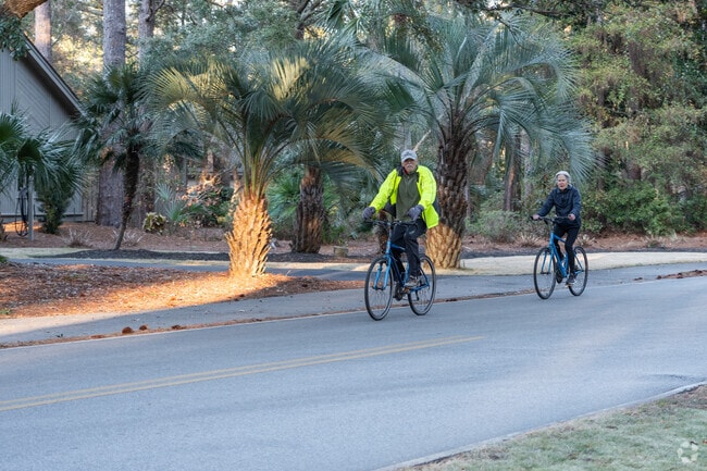 Biking around Hilton Head Plantation is easy and accessible.