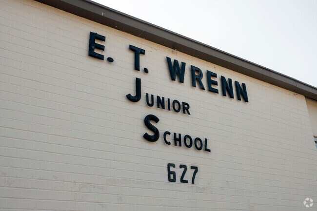 ET Wrenn Middle School is a popular school for many local families.