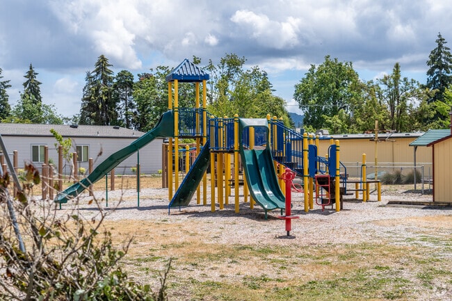 Gateways High School has a playground for students to enjoy in the Washburne District.