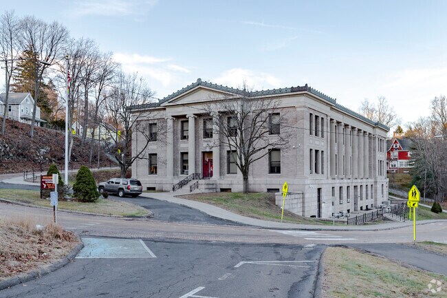 Hillside Intermediate School at 51 Hillside Avenue in Naugatuck, CT.