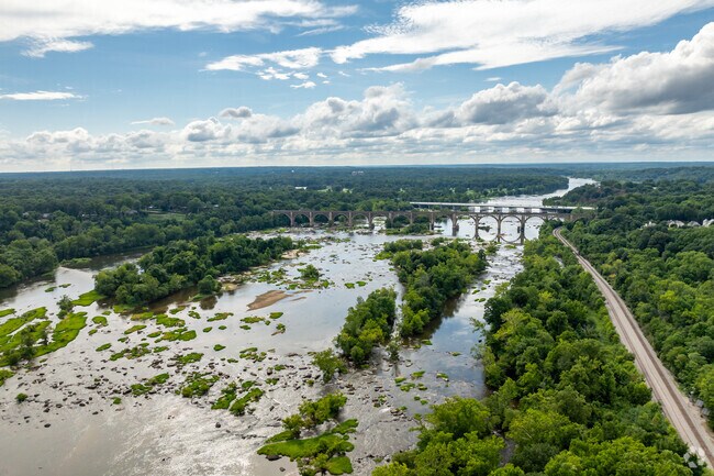 You'll never get over some of the hidden views of the James River in Carillon.