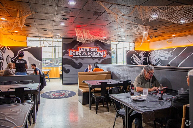 Tree-lined streets add charm to Huffman-O'Malley neighborhood.