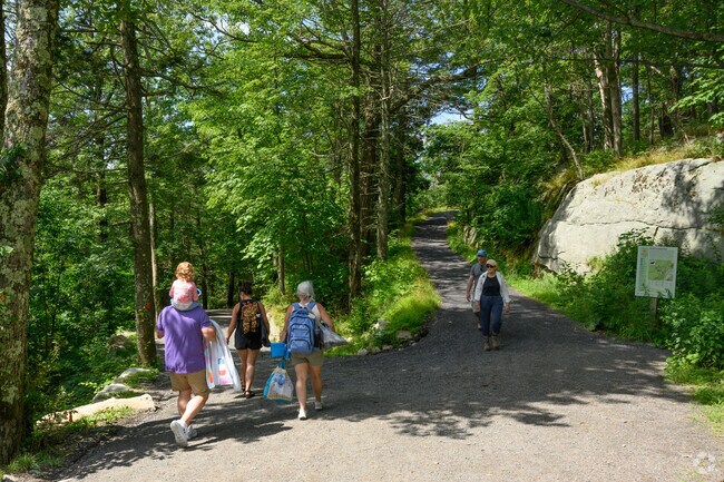 Walking paths throughout the Minnewaska State Park Preserve lead to its many natural wonders.