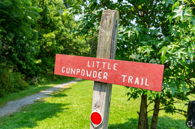 Immerse yourself in nature on the many trails in Gunpowder Falls State Park in Kingsville.