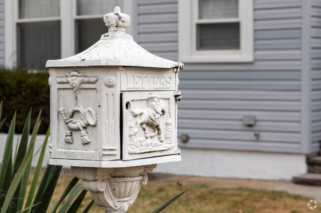 Most homes in Normandy will have their own mailboxes located near the street.