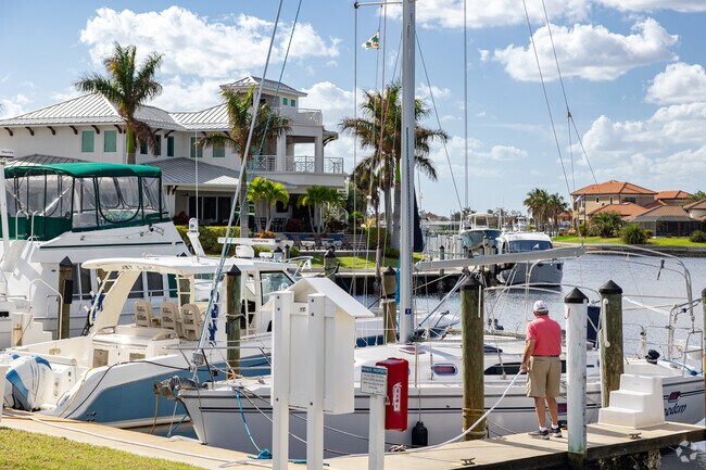 Punta Gorda Isles boaters have a place to store and maintain their boats at Isles Yacht Club.