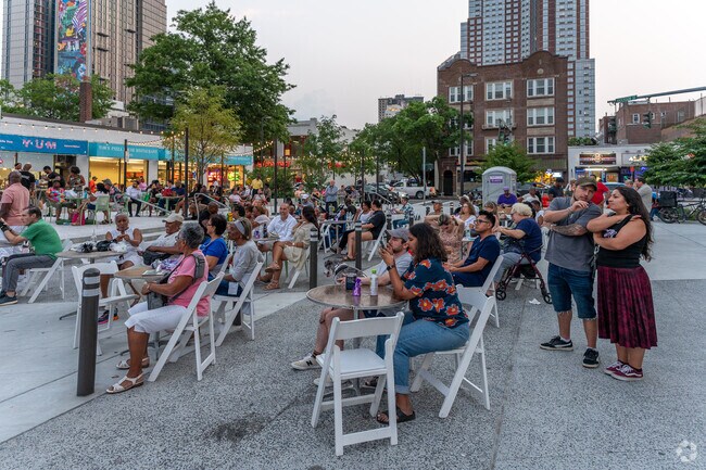 Jazz Under the Stars brings jazz performers to Downtown New Rochelle during summer months.