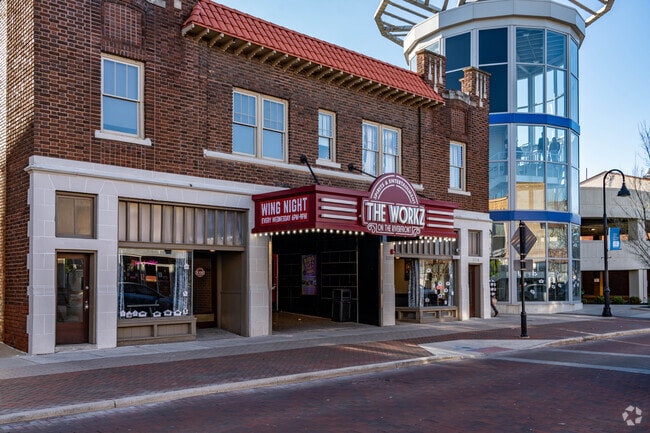 The Workz is a popular downtown Cuyahoga Falls destination for residents of Mud Brook.