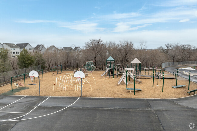 Redtail Ridge Elementary has a large safe playground.