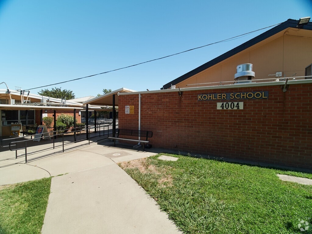 A wide shot for Kohler Elementary School.