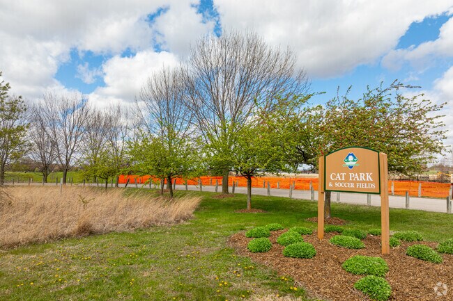 CAT Park, a collaboration between the city and Caterpillar, Inc., is a 2-mile drive or walk north. This park is a hub for sports, with several soccer fields and an accessible baseball diamond that was built in 2022.