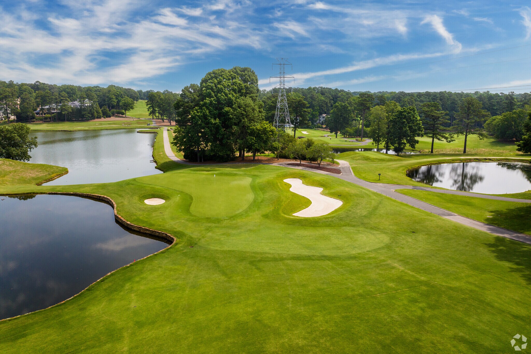 North Raleigh is known as a country club community anchored by North Ridge Country Club.
