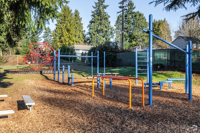 Shelton View Elementary School outdoor gym.