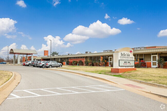 Belle Isle Middle School serves over 500 students.
