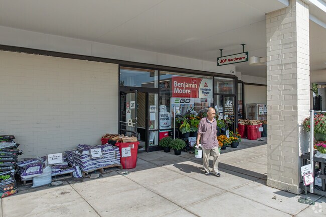 Residents can get materials for home repairs at the Naperville Ace Hardware.