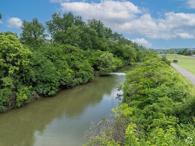 Mill Creek runs through the Arlington Heights area.