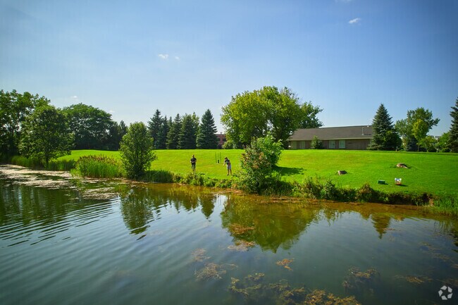 Take a fishing trip to Brighton Town Park in the Strong neighborhood.