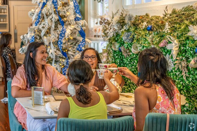 Wisteria Tea Room & Cafe is a must visit but be sure to get a reservation, they are popular!