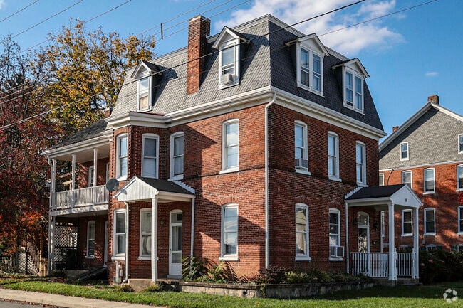 Victorian homes are common in Hallam, PA.