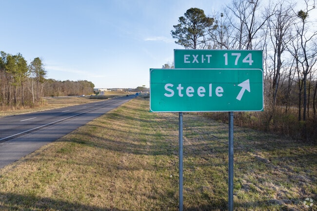 Exit 174 will take you to Steele Alabama.