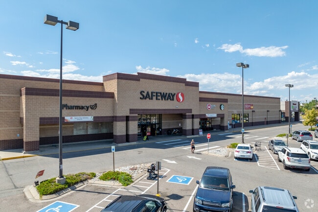 The intersection at East 104th Avenue and Colorado Boulevard has a Safeway.
