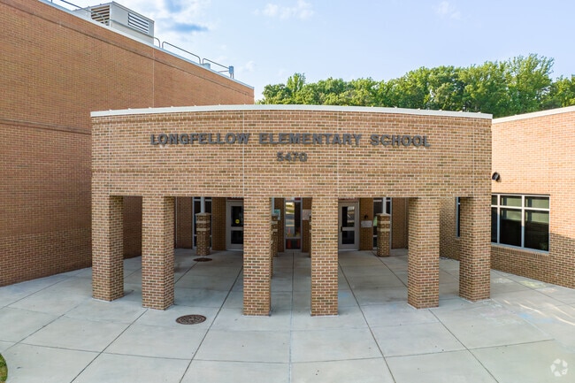 Longfellow Elementary School in Harper's Choice helps students advance in their academics.