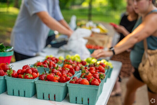 Locally grown fresh produce is one the main staples of the Belmont Farmers Market.