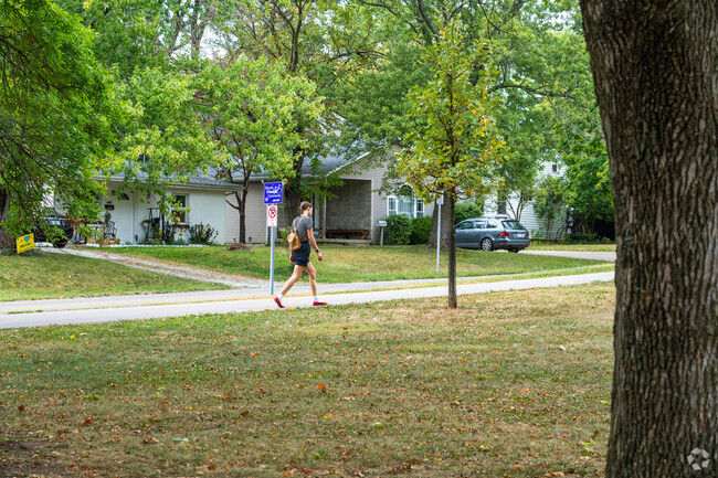 Hoosier Acres has lots beautiful areas to enjoy your morning walk or jog.