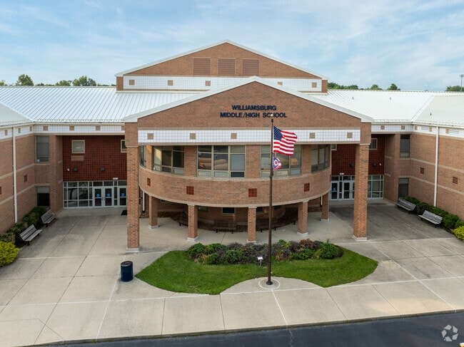 Local residents send their students to Williamsburg High School.