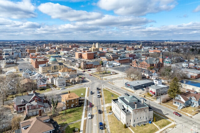 Marion is a city in Ohio situated 45 miles north of Columbus.