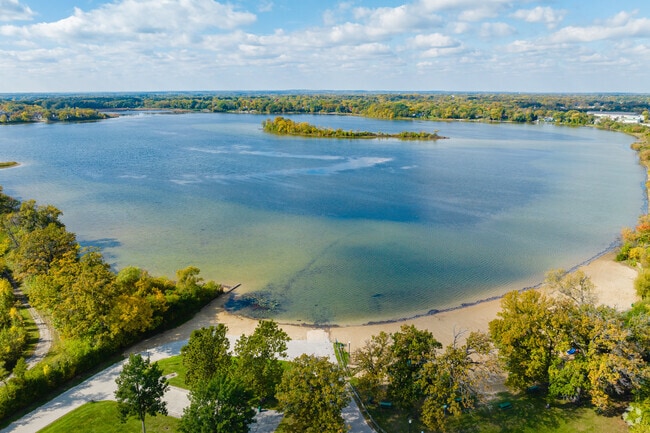 Cedar Lake is one of several large bodies of water accessible for Lake Villa residents.