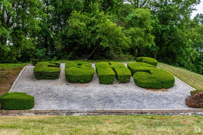School pride is evident throughout the East Brunswick High School campus.