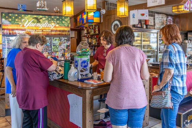 Park Crest locals frequently make the short trek to frequent The Beacon Diner.