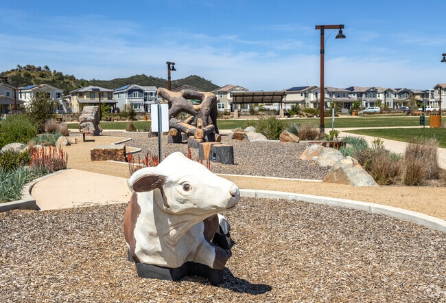 Enjoying time with the family in Harvest Park in Valley Center.