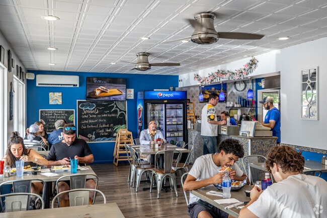 Opa! Greek Grill in Warwick serves authentic Mediterranean flavors in the heart of the village.