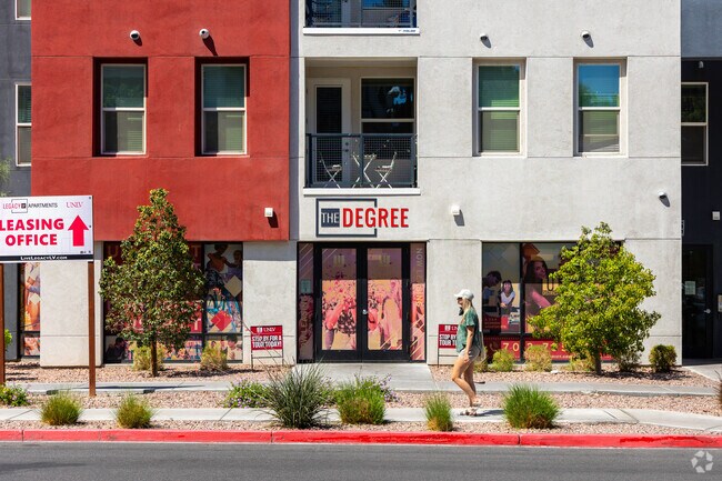 The Degree provides housing across the street from UNLV in University District.