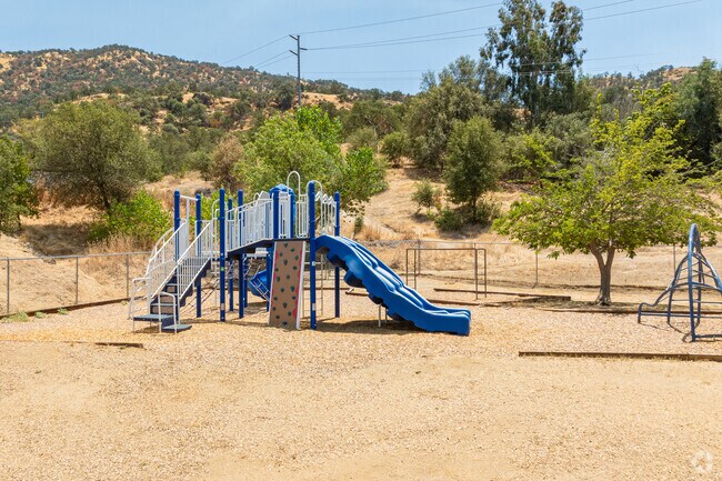 Students at Three Rivers Elementary School have large areas to play and relax at recess.