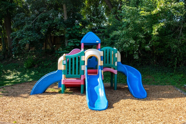 A smaller playground is available for Tuckahoe Elementary School's younger students.