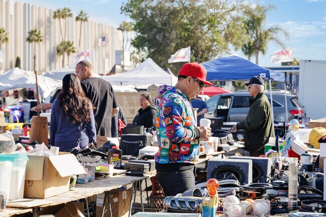 Discover unique finds and great deals at Koby's Swap Meet in the heart of Midway District.