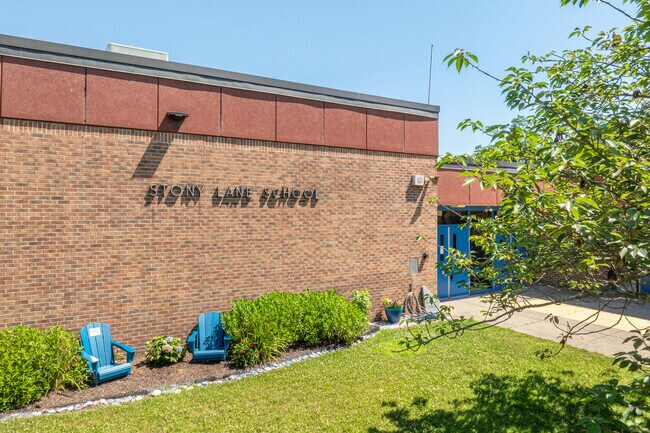 Stony Lane Elementary School is located in East Greenwich, RI.