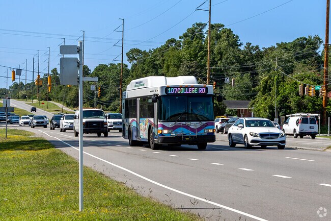 Murraysville residents have easy access to the WAVE bus system on Market Street.