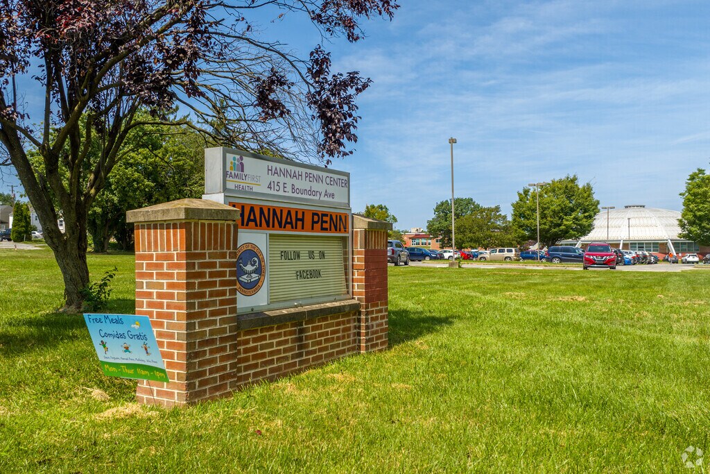 Hannah Penn Pre-K-8 is within the School District of the City of York.