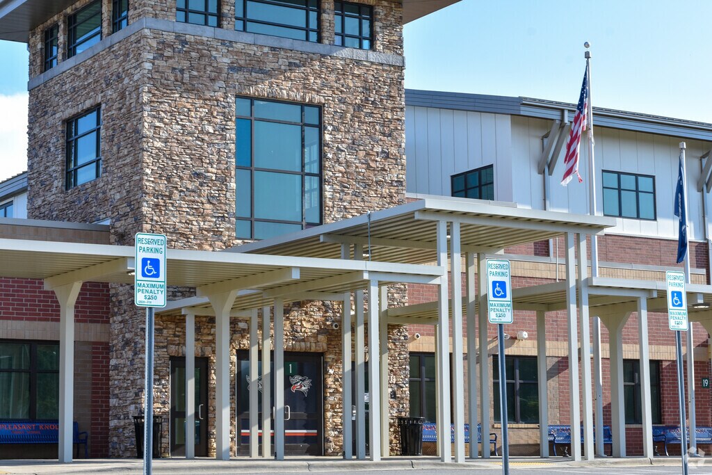 Pleasant Knoll Middle School in Fort Mill is beloved by both teachers and students.