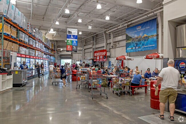 Costco provides most of the grocery needs for the Northwestern Marietta community.