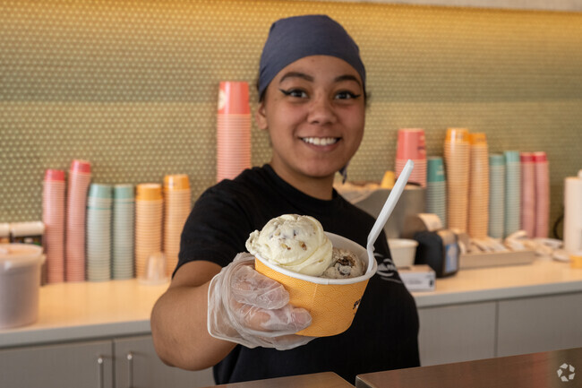 Stony Point locals enjoy tasty ice cream treats at Gelati Celesti, right in the neighborhood.
