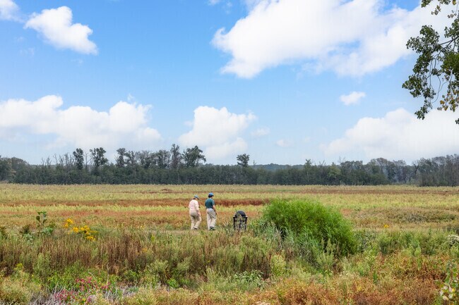 Willow Slough has beautiful walking trails that truly highlight Roselawns beautiful nature.