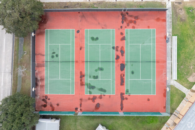 Ace your game on the vibrant courts of Arnold Middle School.