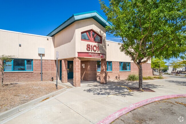 Painted Sky Elementary School in Albuquerque serves Ladera Heights students.