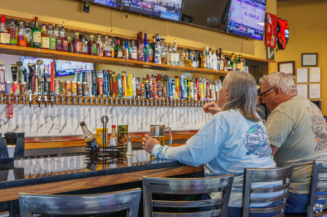 Neighbors Bar and Grill is a Ladera West favorite with their large beer selection.